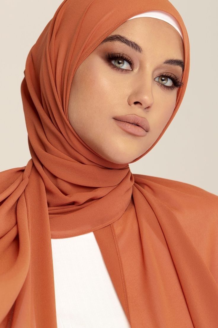 Georgette Chiffon - RUST