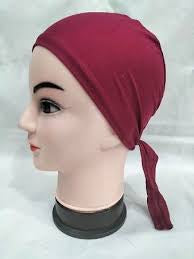 TIE CAP - MAROON