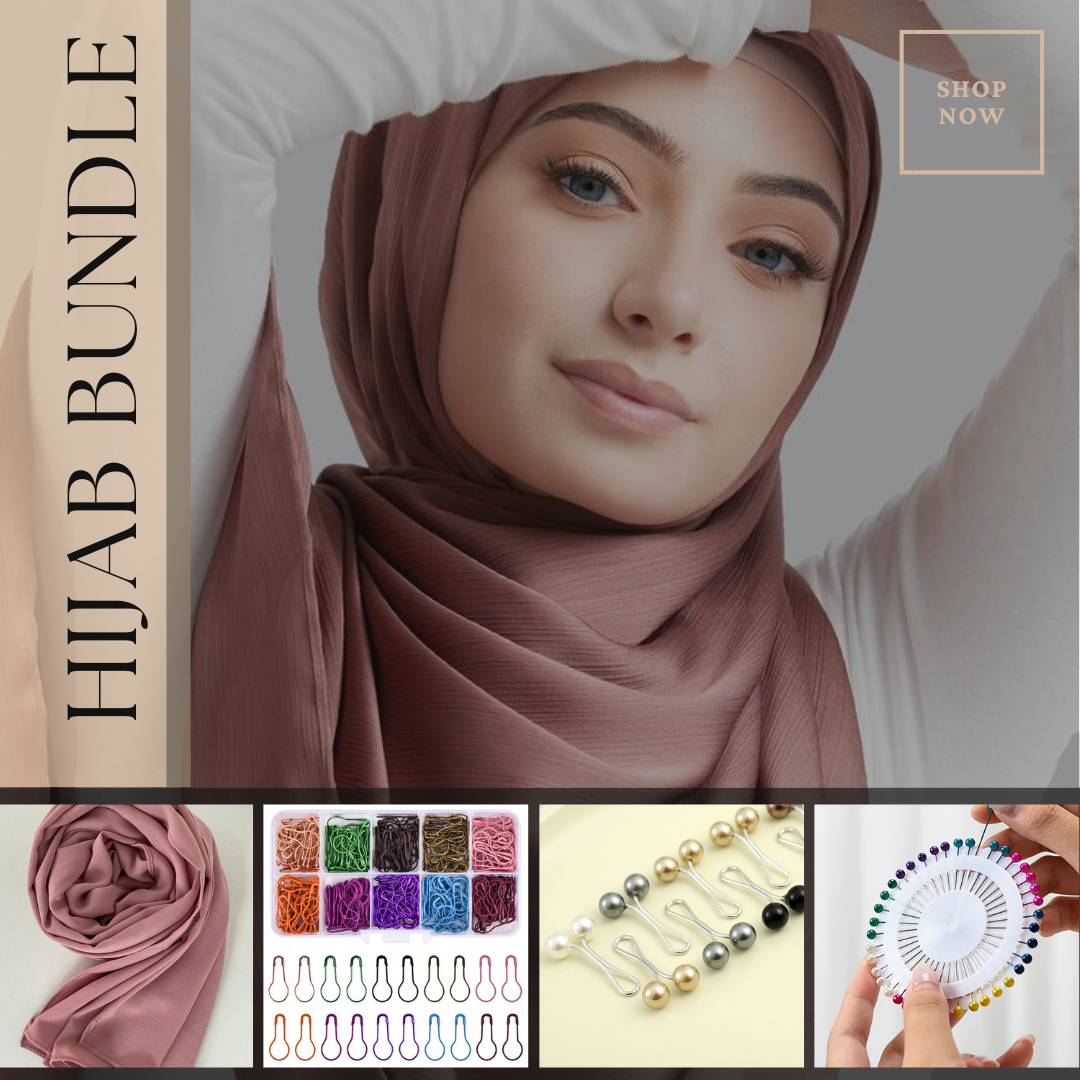 5 GEORGETTE HIJABS DEAL - ESPRESSO