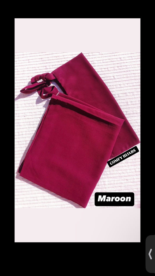 GEORGETTE HIJAB NIQAB - MAROON