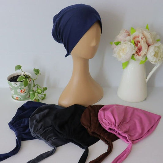 Tie Cap For Hijab